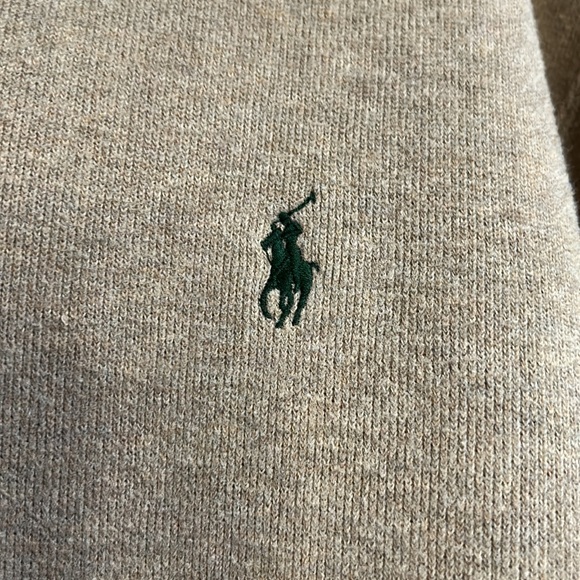Gently used Polo Ralph Lauren 3/4 zip sweater in size XL - Picture 11 of 11